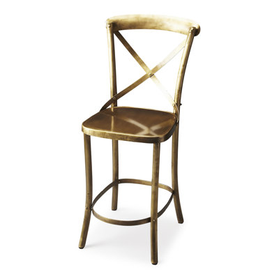 Garvin Counter Stool with Metal Frame