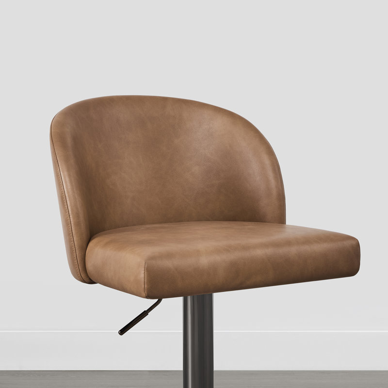 Tabouret pivotant à hauteur réglable, Gris, 2