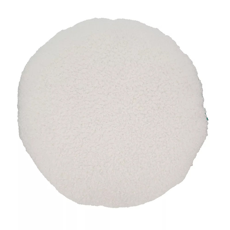 Coussin Candy, H 13 po x l 13 po, Vert / blanc