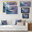 Reproduction d'art sur toile Luxury Luxury Marble Fluid Art X-128828864-128828870