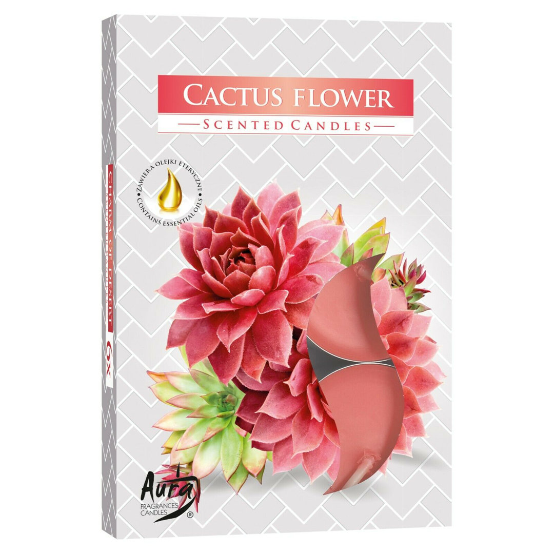 Cactus Flower Scented Tealight Candle