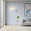 UltraBeam 5 Watt LED White Modern Wall Sconce Indoor