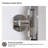 Redolent 24 in. W x 36 in. H Rectangular Framed Adjustable Tilt Wall-Mounted Bathroom Vanity Mirror in Chrome-108211553-108211555