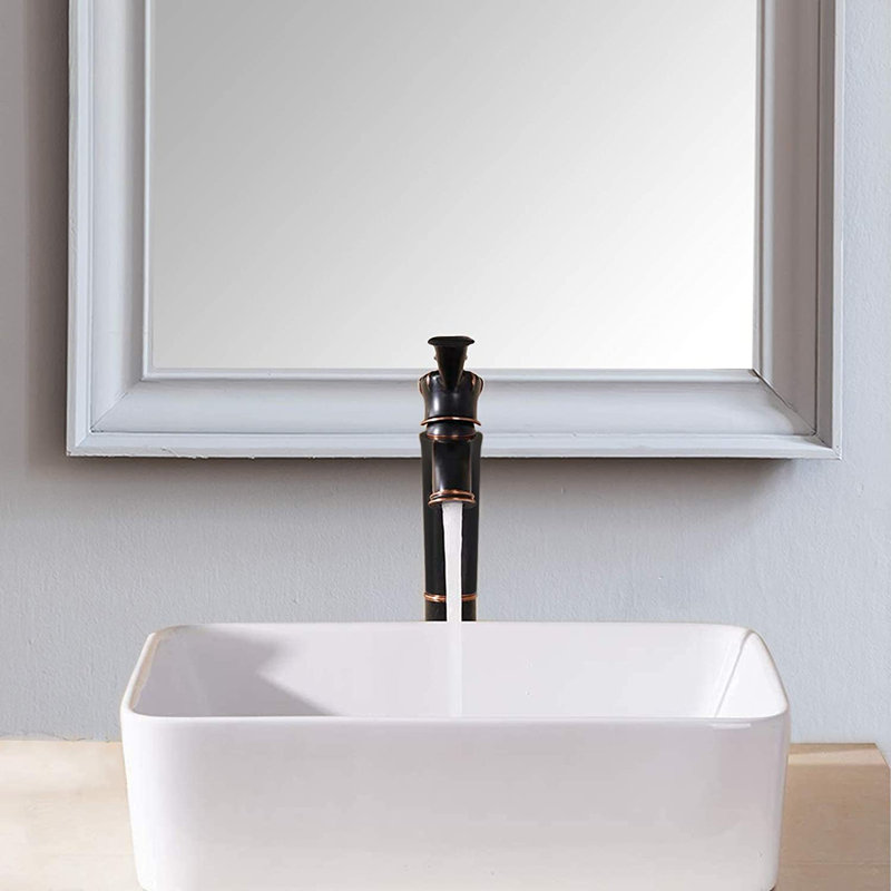 Lavabo de salle de bain 19 po x 15 po Lavabo de comptoir blanc en porcelaine