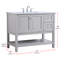 Bonsai 42'' Single Bathroom Vanity with Marble Top-1143783393