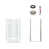 Satin Nickel/White is out of stock