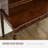 Nut-brown Rectangular Solid Wood desk-1556503366