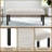 Modern Tufted Linen Dining Bench, Farmhouse Upholstered Entryway Bench With Black Rubber Wood Legs, Versatile-1517666290