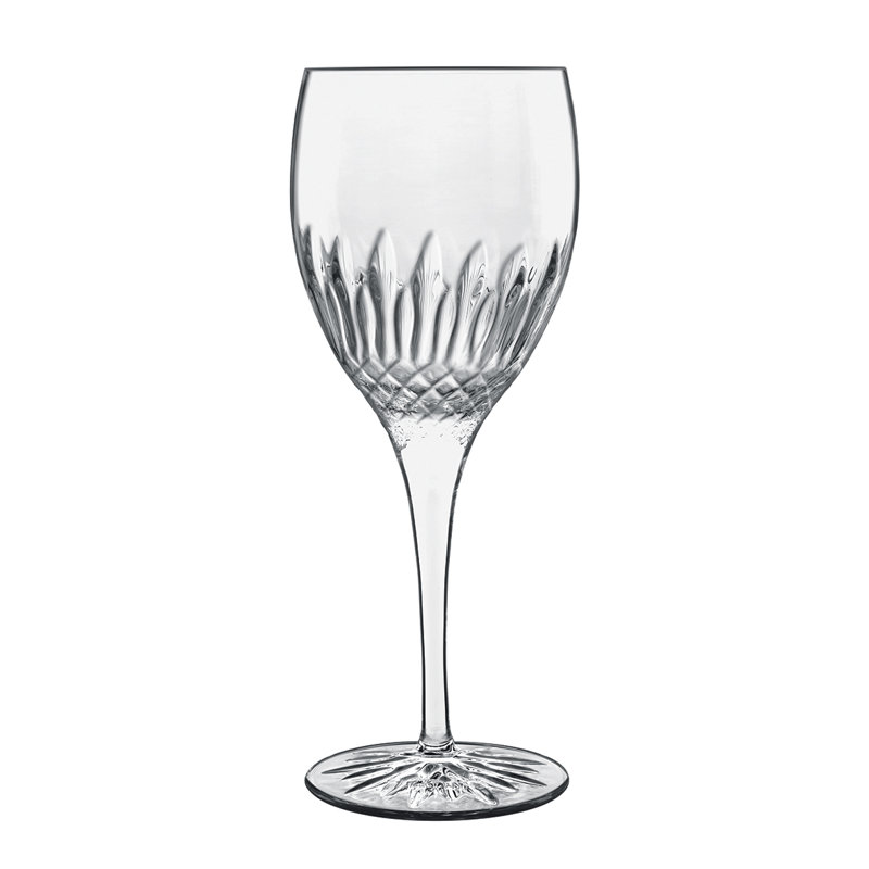 Diamante 12.75 oz. Riesling White Wine Glasses