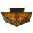 Scottsdale Glass Semi Flush Mount