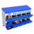 Bleu 10 compartiments sans support