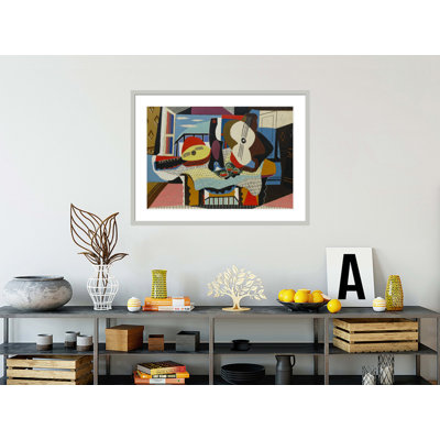 Mandoline et guitare (Mandoline et guitare) par Pablo Picasso, impression giclée encadrée