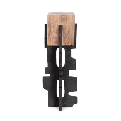 Cade Architectural Pillar Candle Holder- Tall