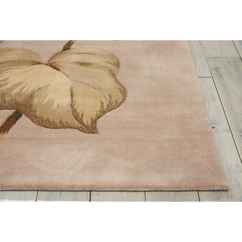 Vienna Wool Floral Indoor Rug, Rectangle 8' x 11'