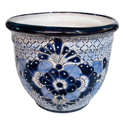 Desert Bloom Talavera Classic Bell Planter 