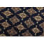 Tapis oriental noué à la main en laine bleu 4 pi 2 po x 6 pi Bokhara Jaldar