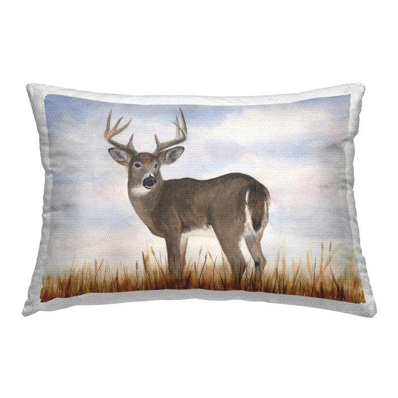 Housse et insert de coussin rectangulaire en polyester pour l'intérieur et l'extérieur
