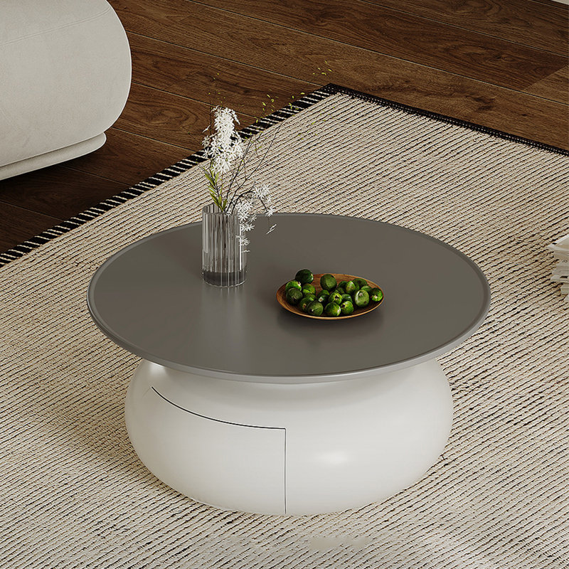 Table basse moderne et simple, H 15,74 po x L 27,55 po x l 27,55 po