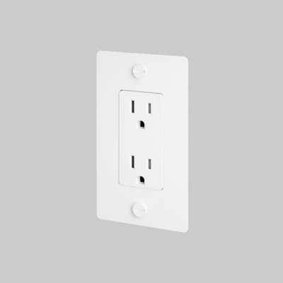1G Duplex Outlet / Without Logo 