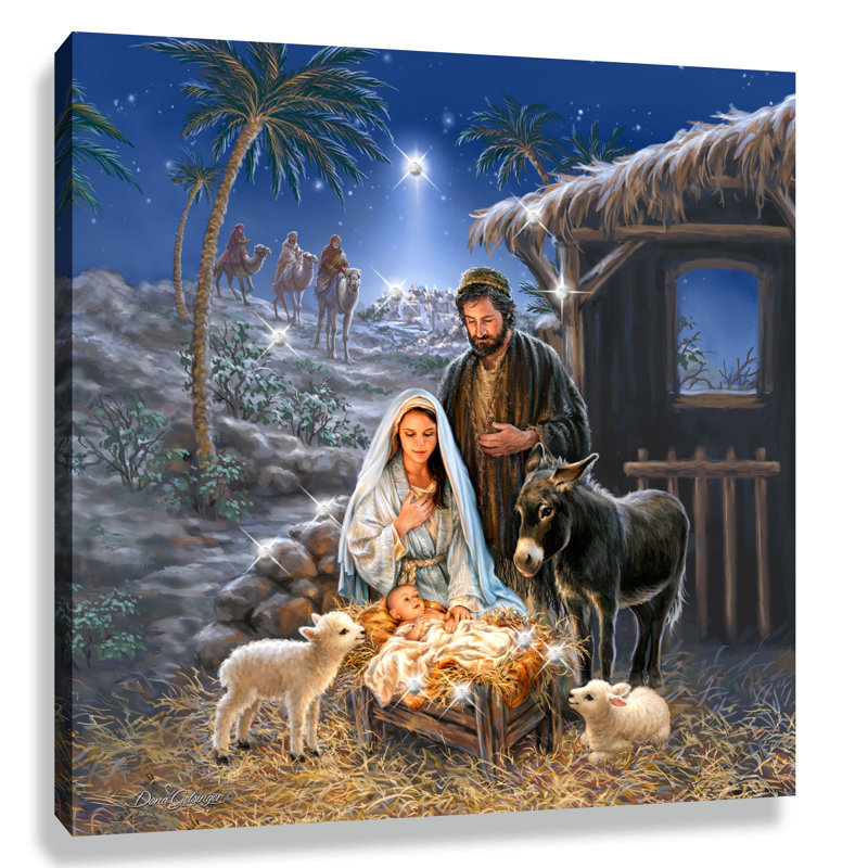 «A Savior is Born Pizazz» avec cristaux éblouissants