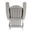 Chaise Adirondack pliante en résine Balasi-733173693