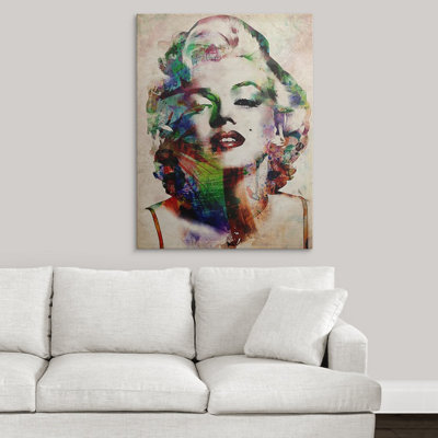 Francy «Marylin Urban Watercolor» par Abarca, impression