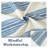 Chris Striped Linen Blend Textured Light Filtering Semi Sheer Rod Pocket Back Tab Curtains-454050304-454050316