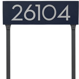 Floating 1-Line Lawn Address Sign