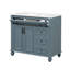 Meuble-lavabo 36 po avec lavabo en céramique et 4 tiroirs-2053320665