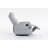 Short plush manual button armchair sofa-666322180