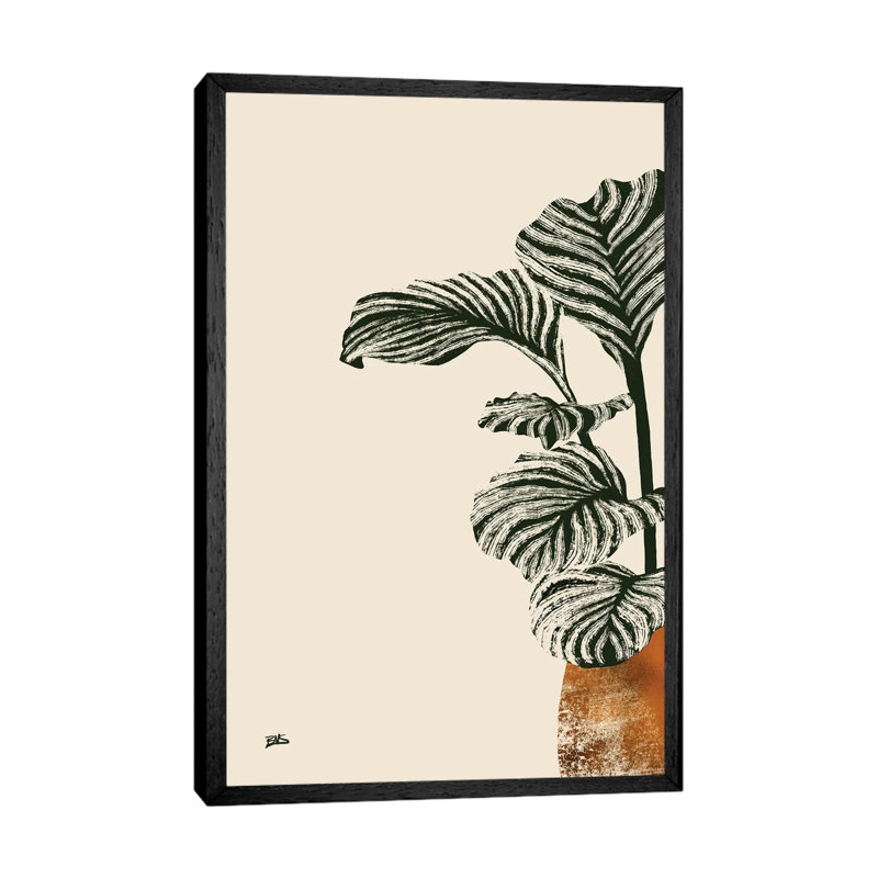 Calas I 1 Piece Wall Art on Canvas, 101.6 cm H x 66.04 cm W, Black Framed Canvas