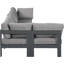 Canapé modulaire d'extérieur avec coussins 120 po Pacita-61209920-61209919