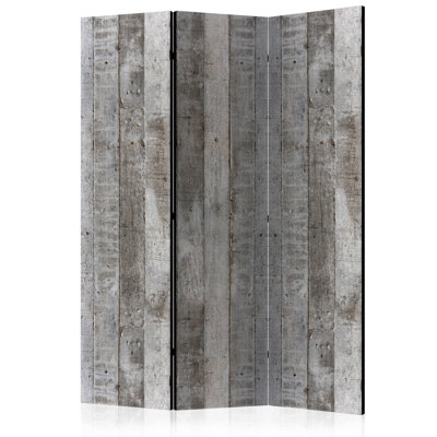 135cm W x 172cm H 3 - Panel Wood Folding Room Divider