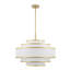 Lustre tambour 5 niveaux à intensité variable 24 "Aasim-1010634812