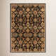 Redwood Hand Tufted Wool Black/Rust Red/Beige Rug