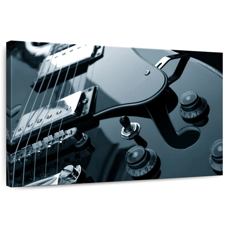 Abarca Funky Electric Guitar, 30" H x 45" W