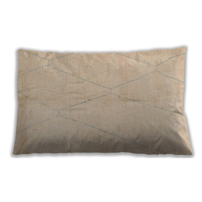 Abstract 5245  Lumbar Throw Pillow