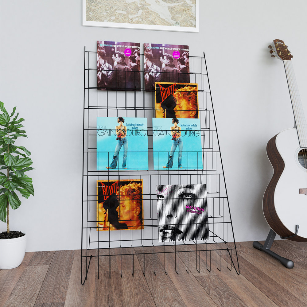 Vinyl Media Shelves Rebrilliant