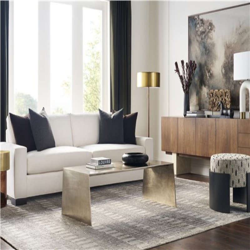 Vanguard Glass Pedestal End Table