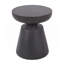 Table d'appoint d'extérieur en béton léger