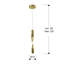 Dayatra 1 - Light LED Novelty Pendant-1664895123