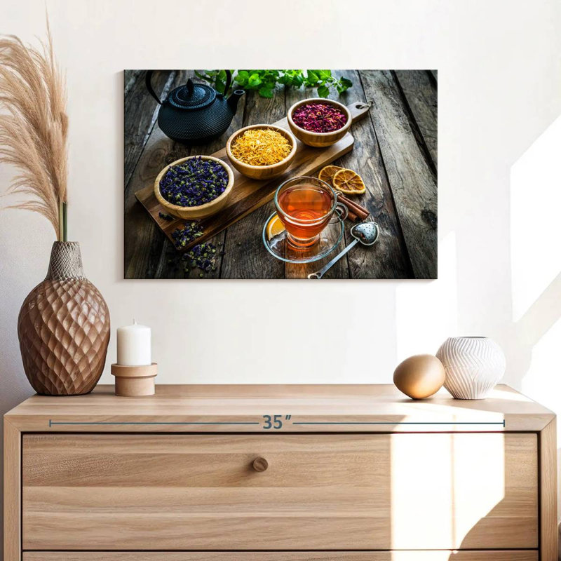 Yarlin Kitchen Herbs And Spices, 32" H x 48" W