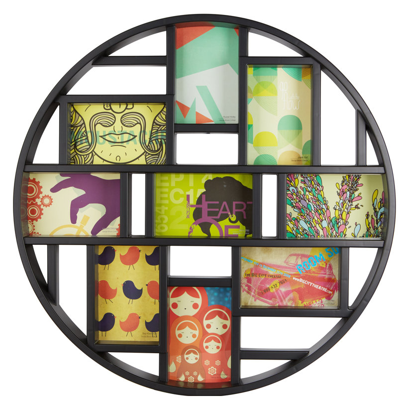 Luna Picture Frame, Black, 4" x 6