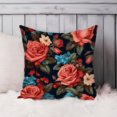 Floral Rose Flowers Pattern XII Classic