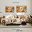 Spitz allemand Brampt sur une promenade d'automne-107854943