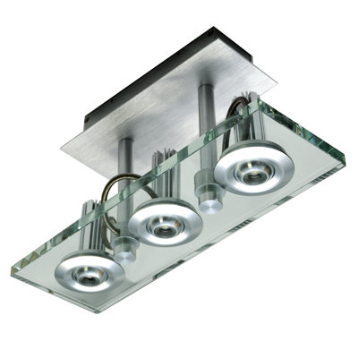 Gravois 3 - Light LED Square/Rectangle Pendant