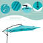 Parasol carré en porte-à-faux 8,2 pi x 8,2 pi avec base Danasha-550576374