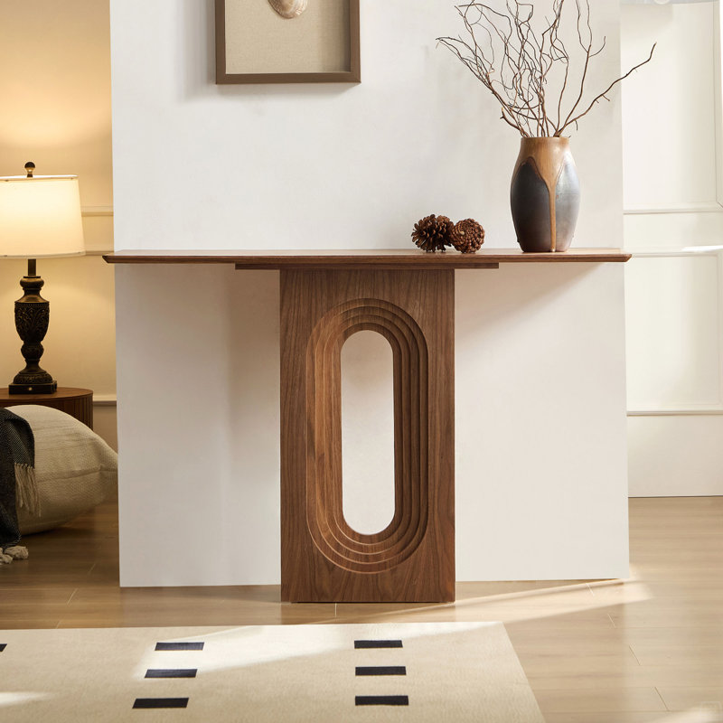 Longueur de la table d'entrée de 47,24 pouces, console étroite