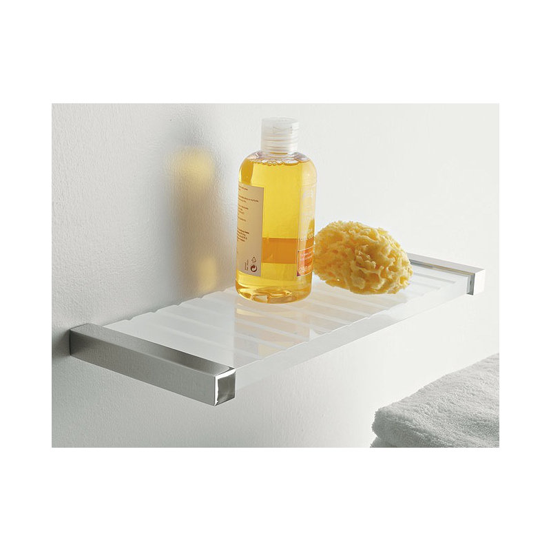 Tablette de douche Eden, Blanc
