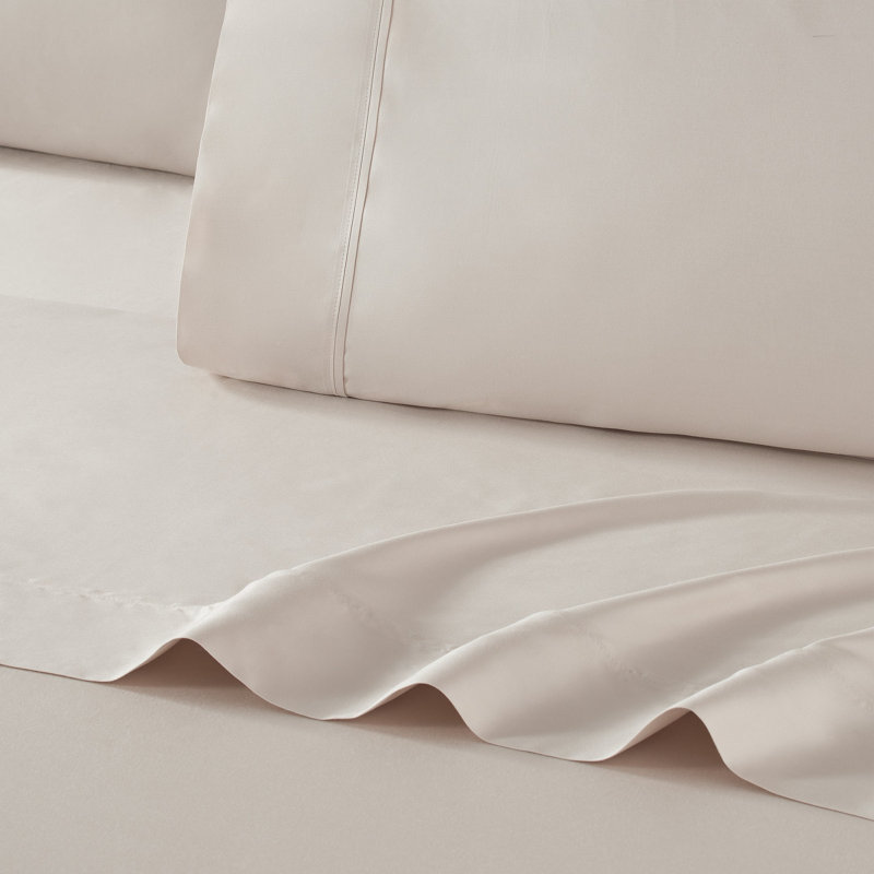 Rayon Sheet Set, Tan, California king